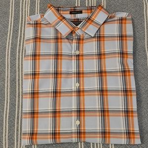 Banana Republic non iron cotton stretch long sleeve dress shirt xl